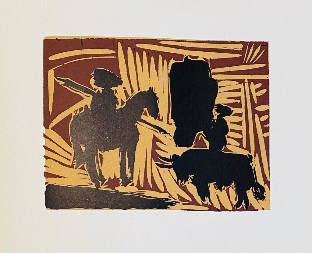 Avant la pique by Pablo Picasso, 1963