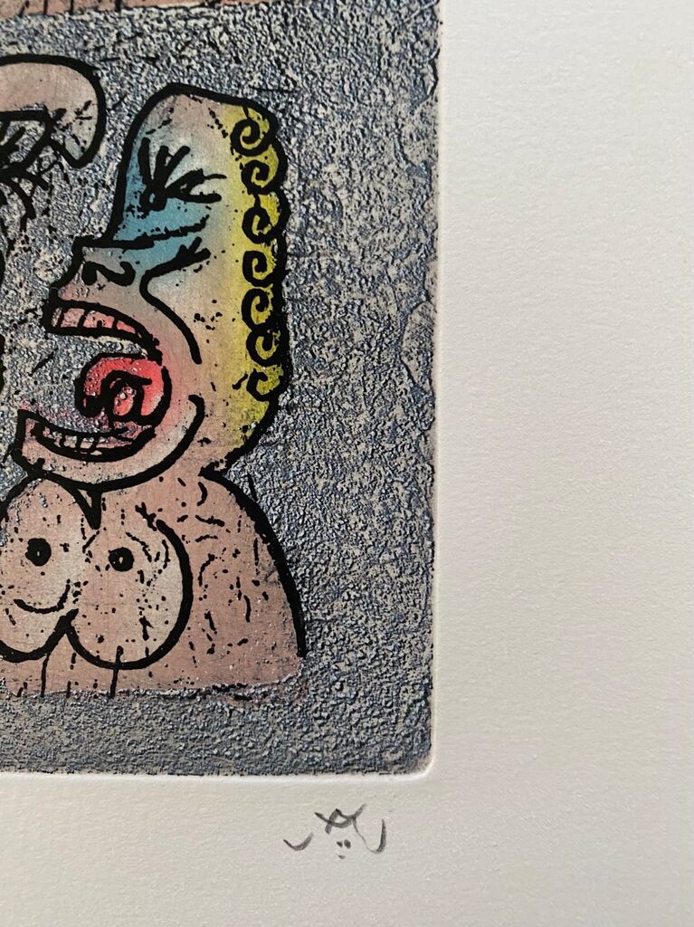 Ubu roi I de Roberto Matta, 1982 (vue 2)