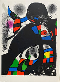 Hommage à San Lazzaro by Joan Miró, 1975