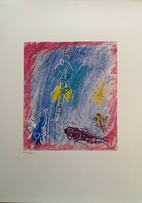 Eliezer et Rebecca N°16 & Le songe de Jacob N°17 by Marc Chagall, 1986 (view 3)