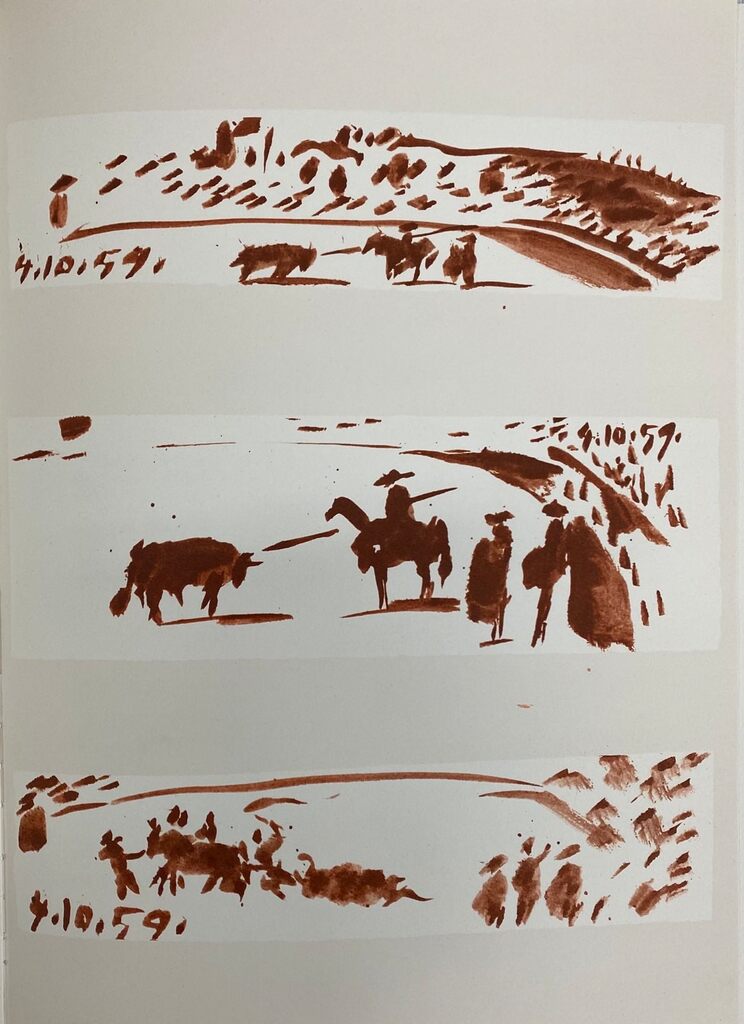 Toros y Toreros de Pablo Picasso, 1961