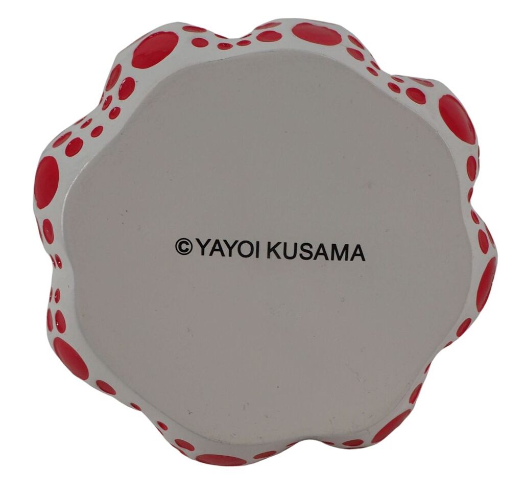 Red and White Pumpkin by Yayoi Kusama, c. 2015 (view 3)