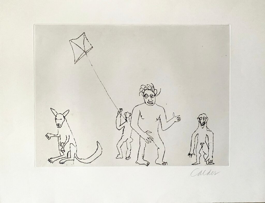 Santa Claus VII d'Alexander Calder, 1974