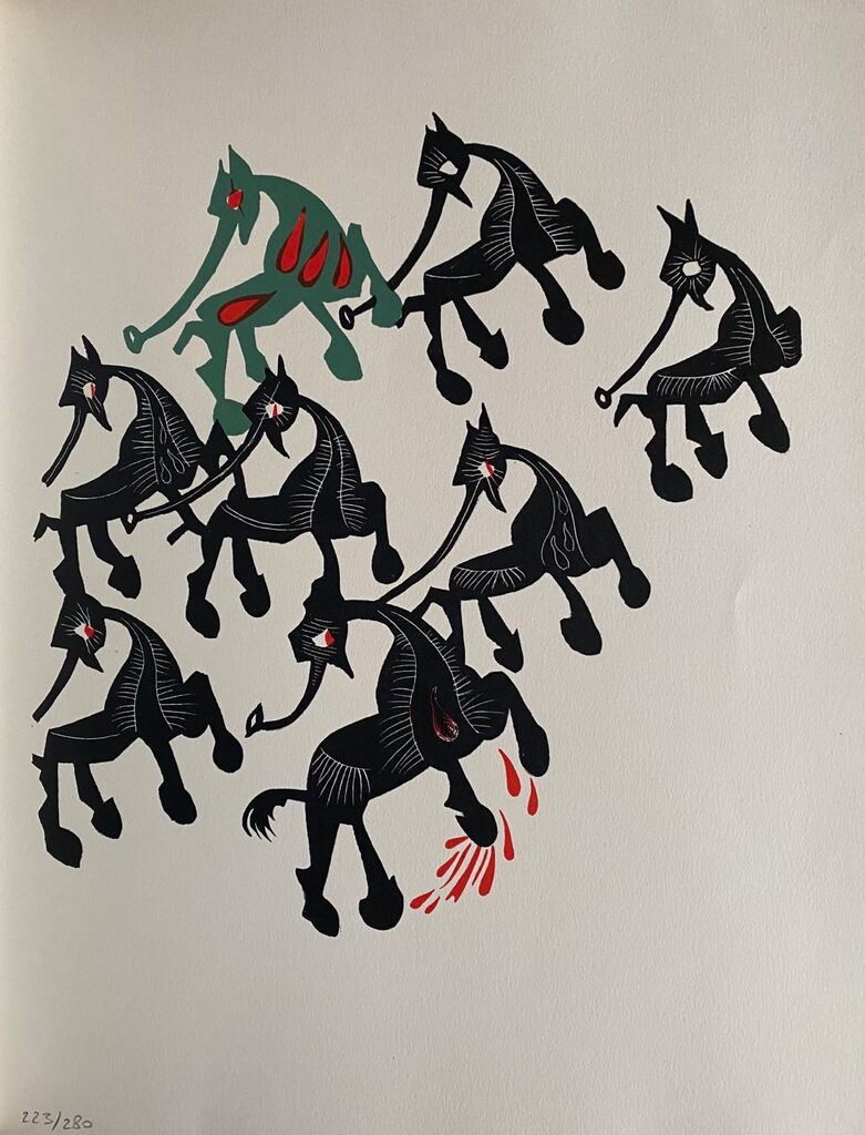 Hippomoustique de l'Amazone de Jean Lurçat, 1948