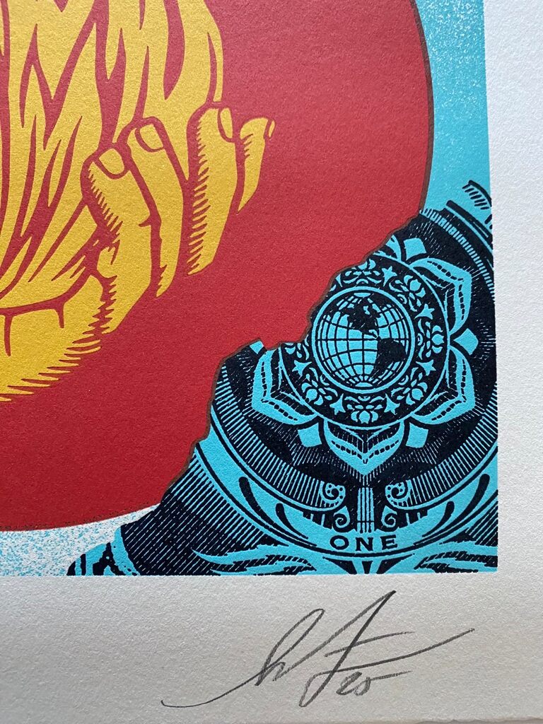 Re-Build/Re-Think by Shepard Fairey, 2025 (view 3)