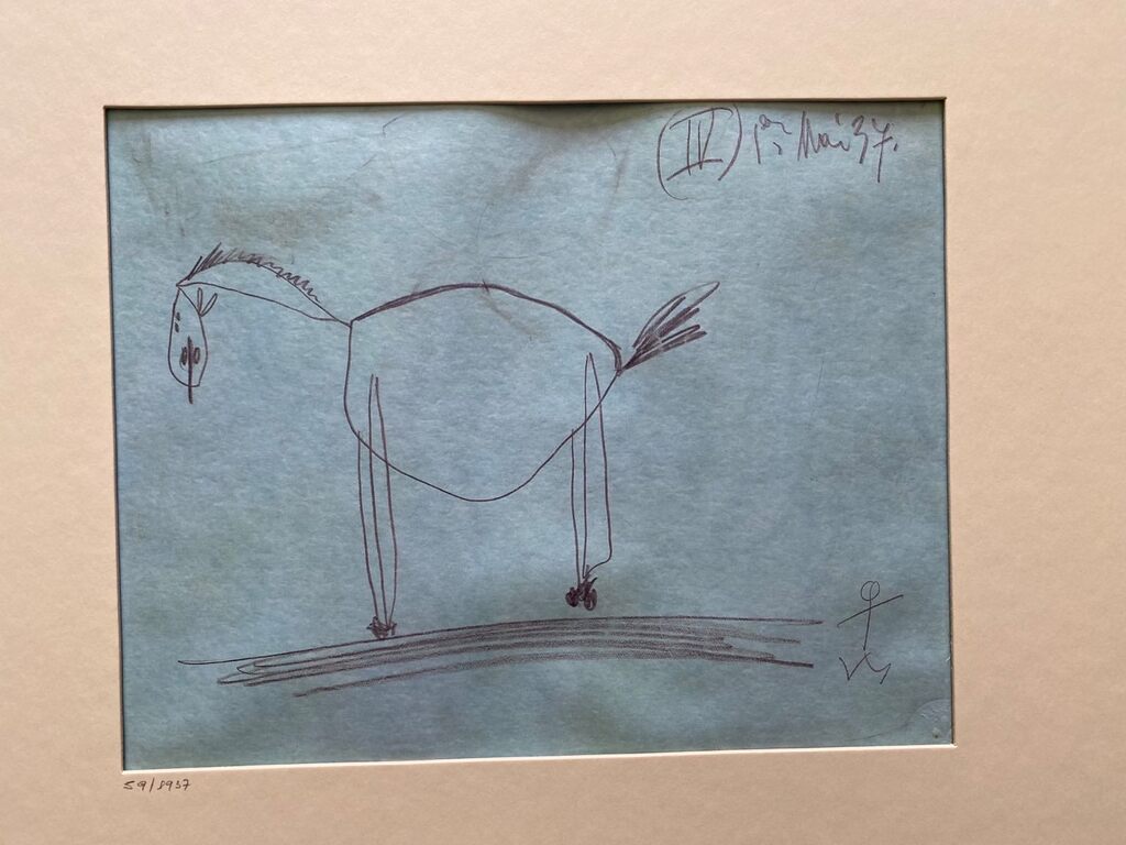 Guernica Study by Pablo Picasso, 1990 (view 2)