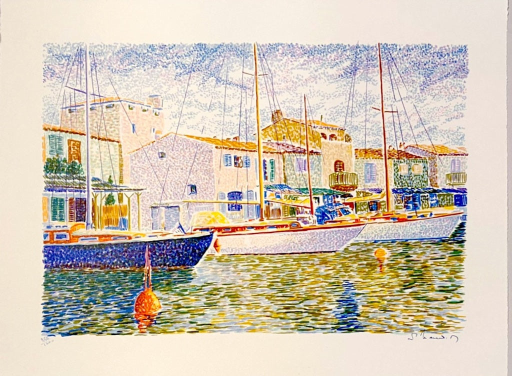 Port Grimaud by Serge Mendjisky, 1969