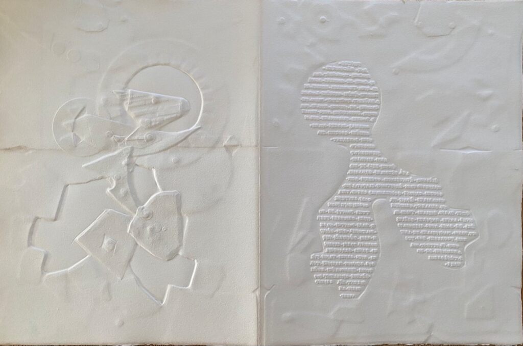 Chronique des astéroïdes I by Paolo Boni, 1981 (view 4)