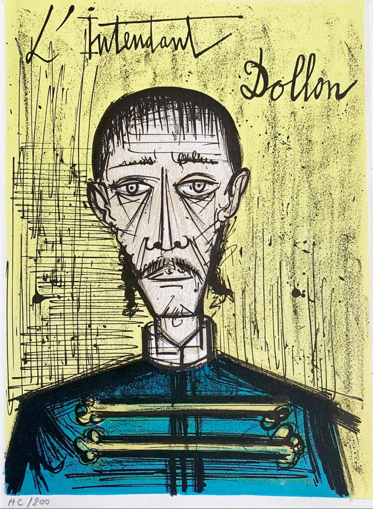 L'Intendant Dollon by Bernard Buffet, 1968