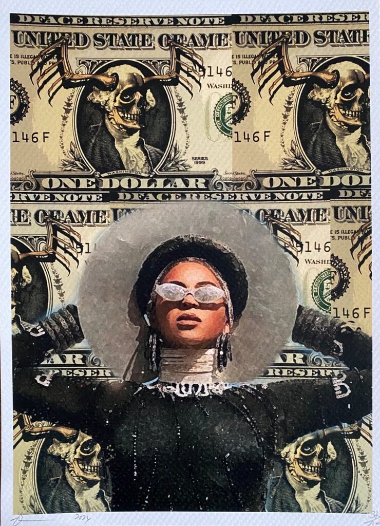 One Dollar by Death NYC, 2024