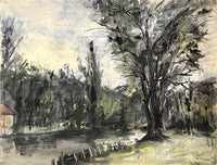 Paysage de Jean Pierre Rémon, vers 1970