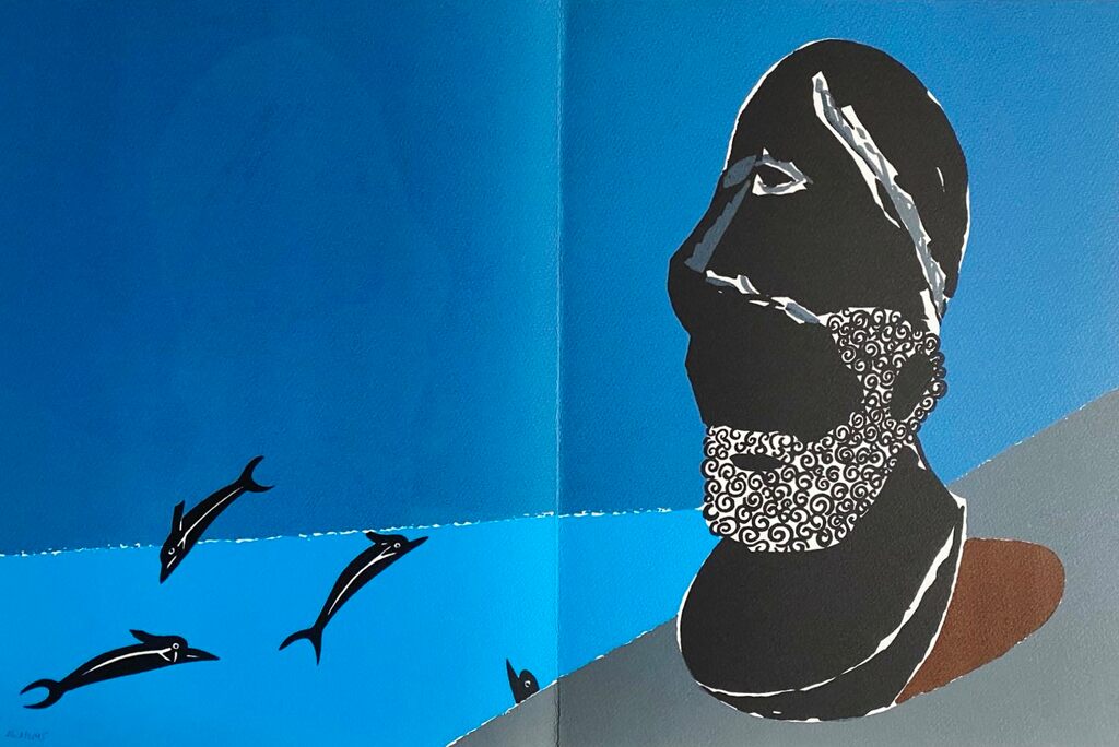 Hommage à la Grèce d'Eduardo Arroyo, 1984