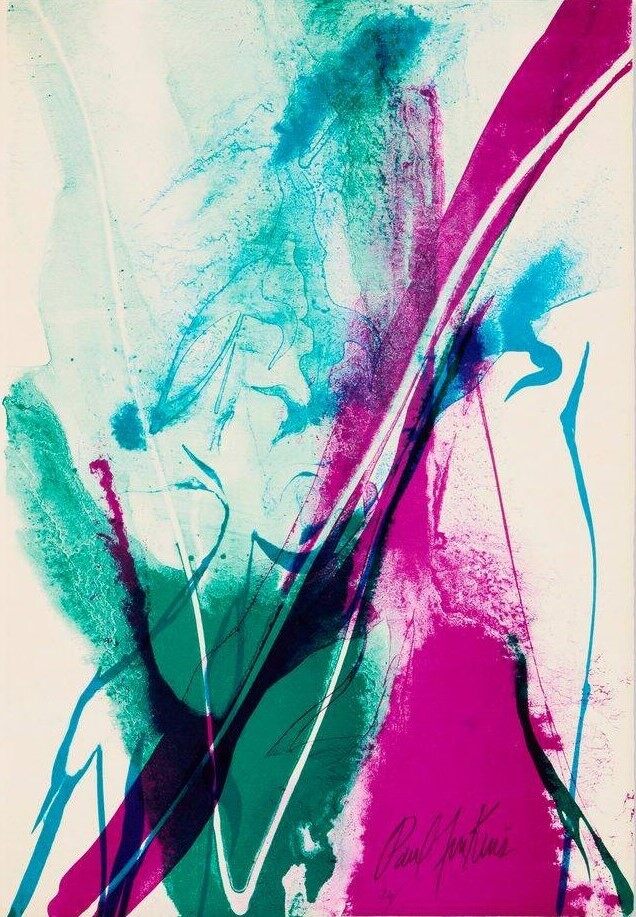Seeing Voice by Paul Jenkins, 1965