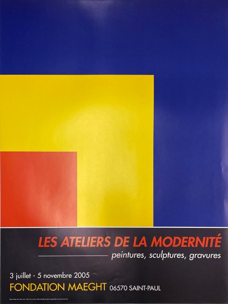 Red, Yellow, Blue (Les Ateliers de la Modernité) by Ellsworth Kelly, 2005
