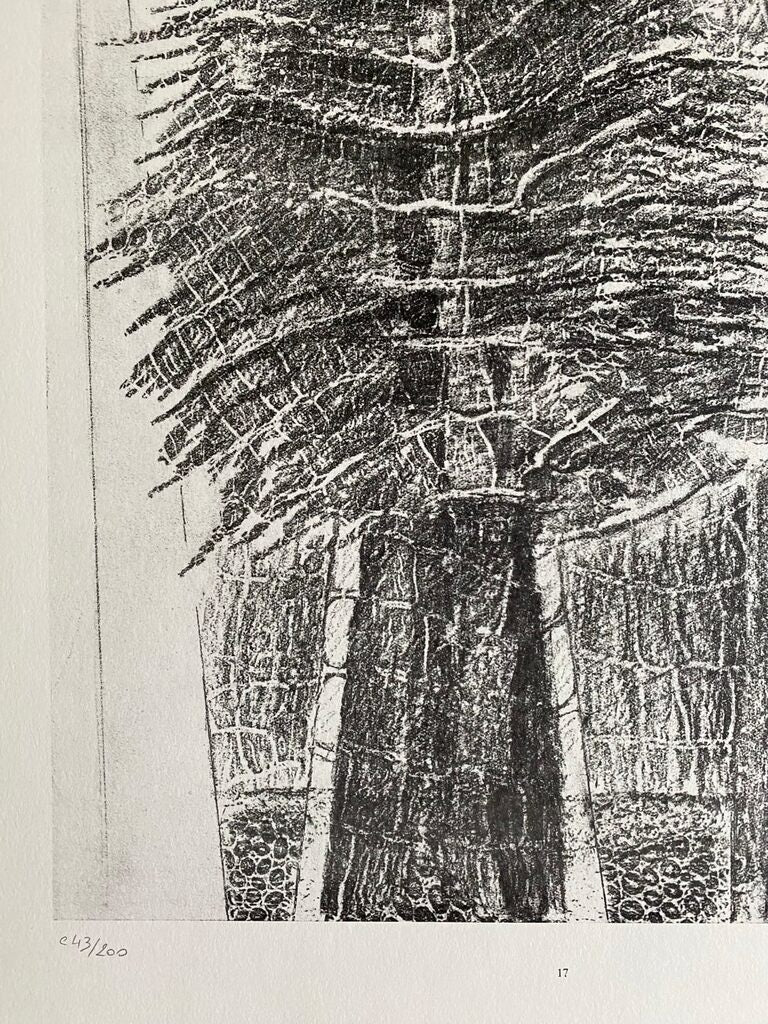 The Fascinating Cypress (Le Fascinant cyprès) by Max Ernst, 1972 (view 2)