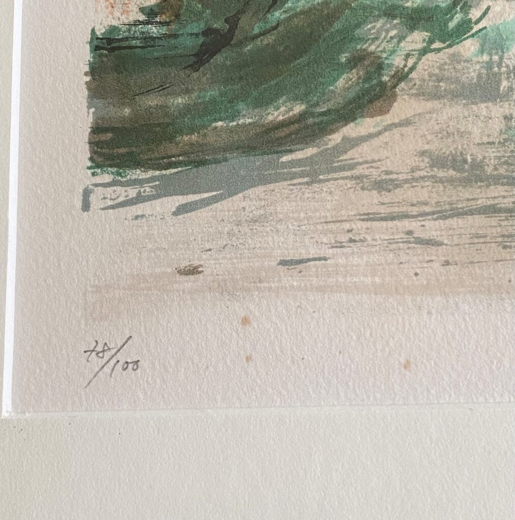 Poligrafa XV Anys by Zao Wou-Ki 趙無極, 1978 (view 4)