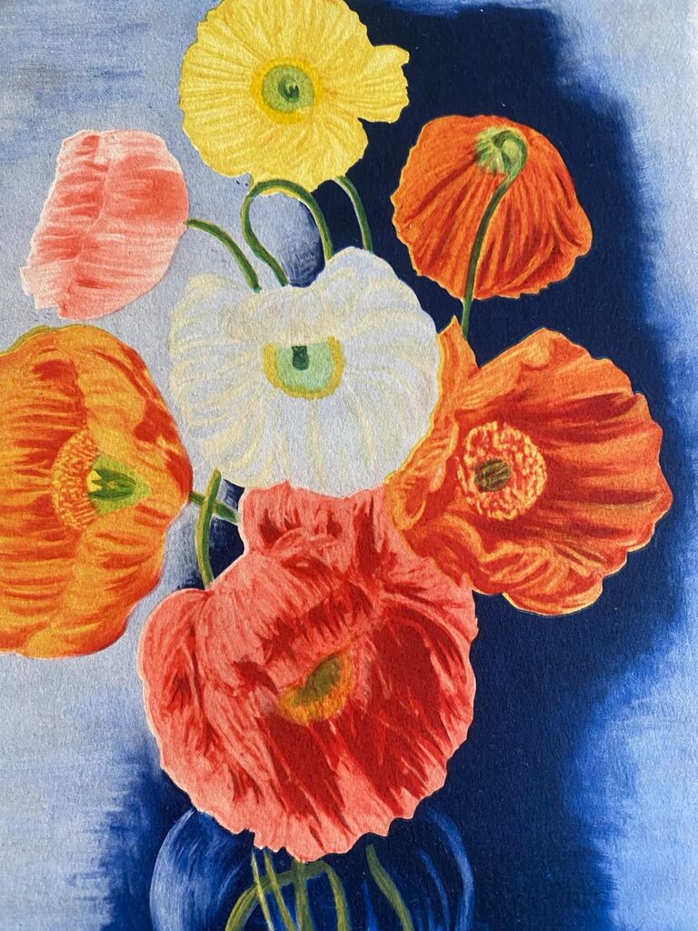 Pavots lourds et capiteux de Moïse Kisling, 1954 (vue 2)