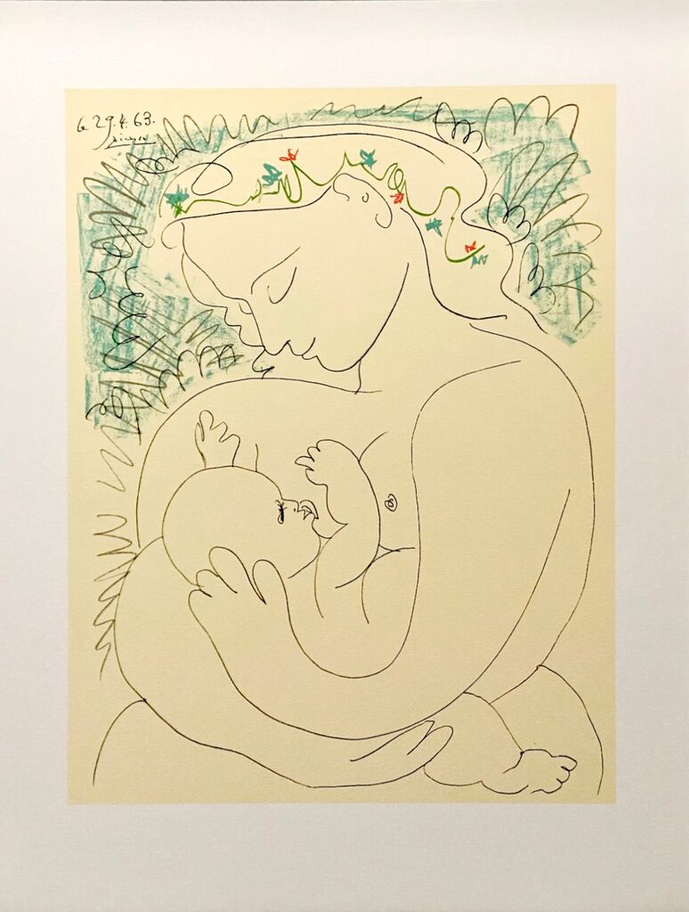 Maternité by Pablo Picasso, c. 1980