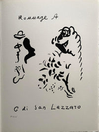 Hommage à San Lazzaro de Marc Chagall, 1975