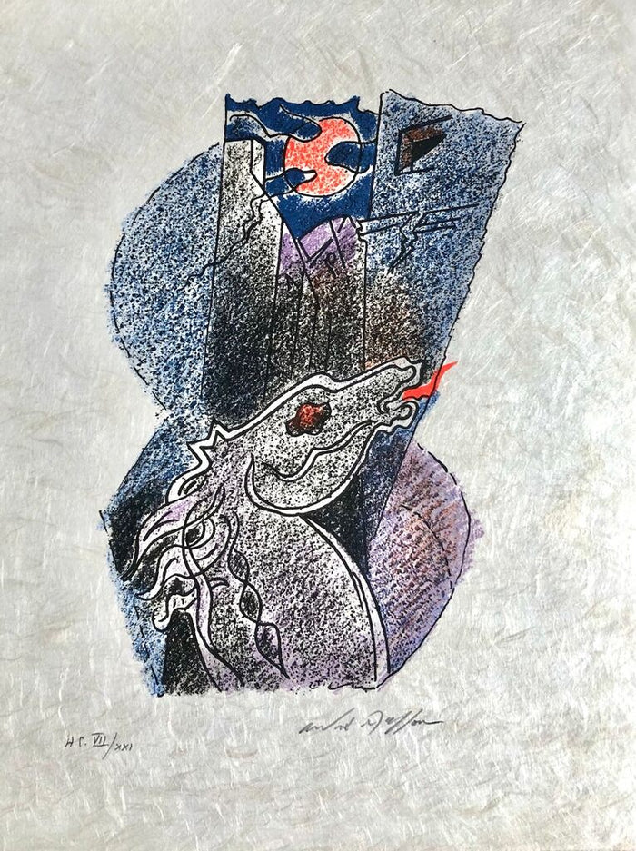 Une étoile de craie by André Masson, 1973