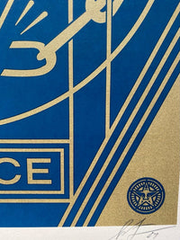 Peace and Freedom by Shepard Fairey, 2024 (view 4)