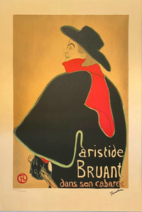 Aristide Bruant by Henri de Toulouse-Lautrec, 1982