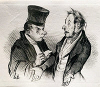 Court Scene by Honoré Daumier, 1918