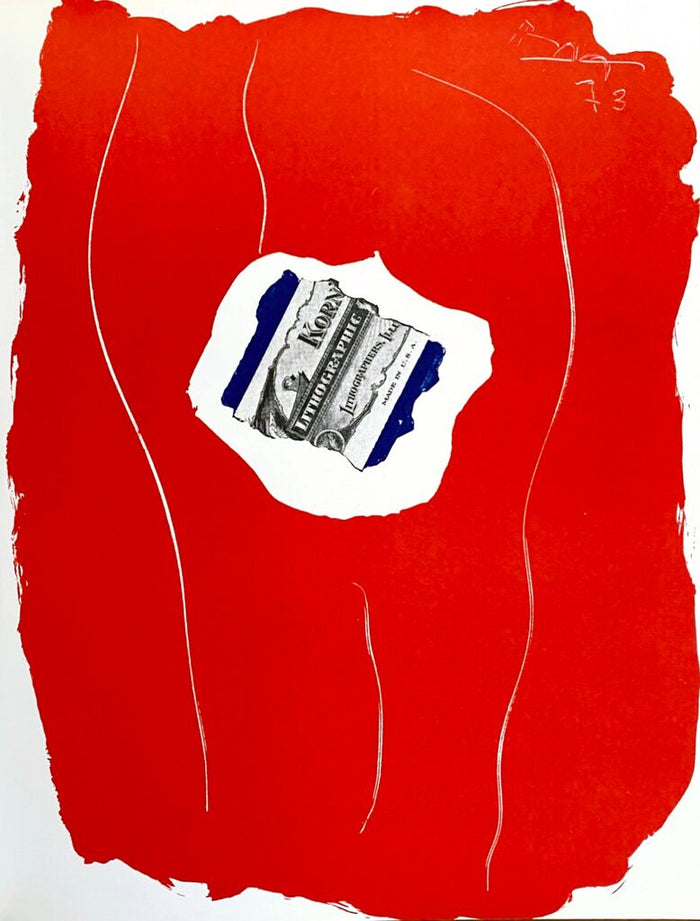 Tricolor by Robert Motherwell, 1973