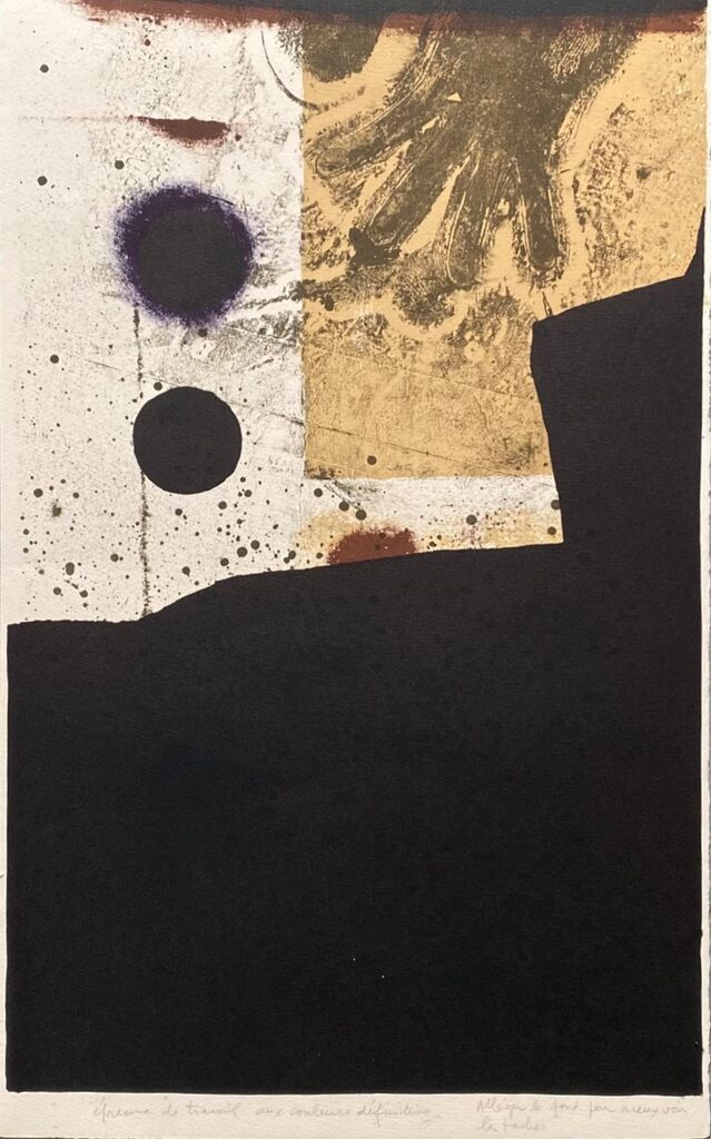 Le Gant by Antoni Clavé, 1975