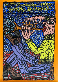 Montreux Jazz Festival by Robert Combas, 1992