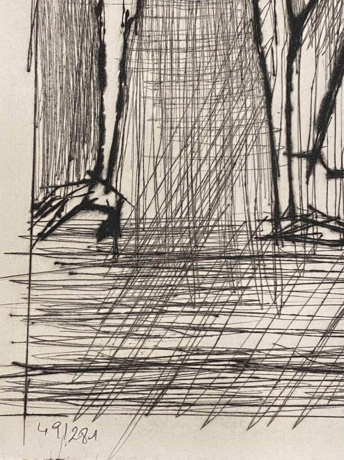 Avec les hommes de la Lune de Bernard Buffet, 1958 (vue 2)