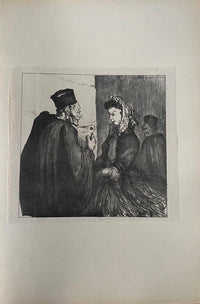 Court Scene by Honoré Daumier, 1918 (view 2)
