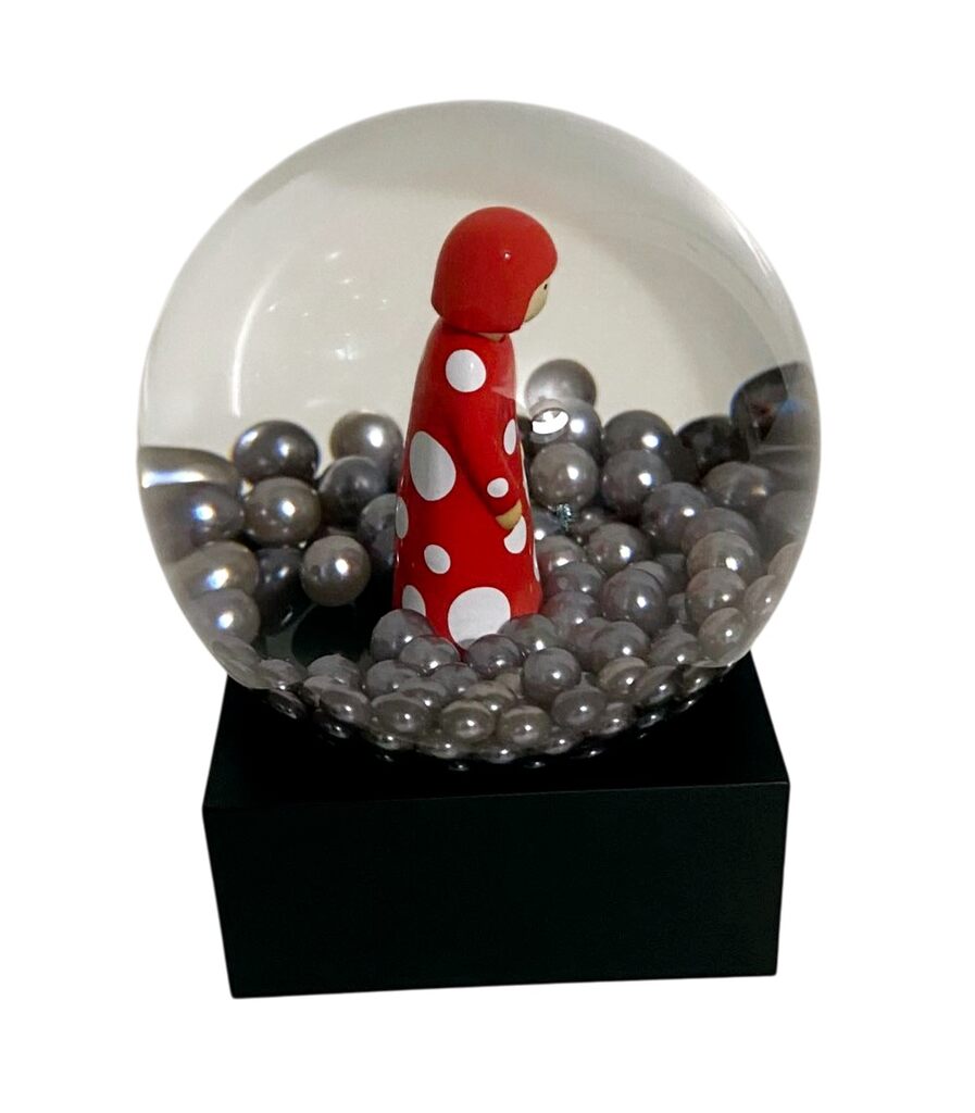 Yayoi Snow Globe by Yayoi Kusama, 2018 (view 3)