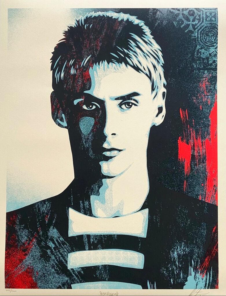 The Tranquility of Solitude (Paul Weller) de Shepard Fairey, 2025