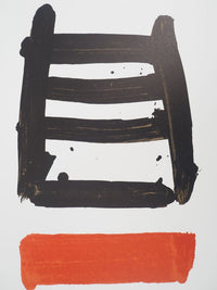 Lithographie N°40 by Pierre Soulages, 1978 (view 3)