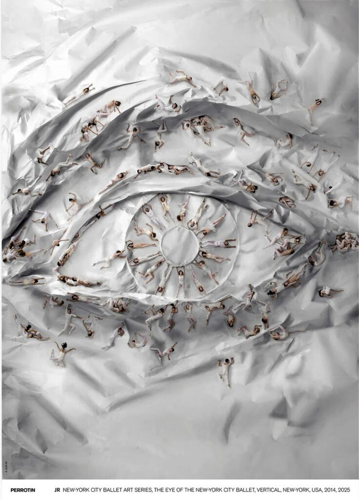 The eye of the New-York City Ballet de JR, 2014-2025