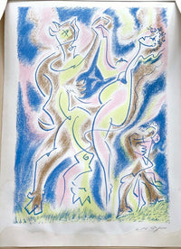 Nymphe et satyre by André Masson, 1971 (view 5)