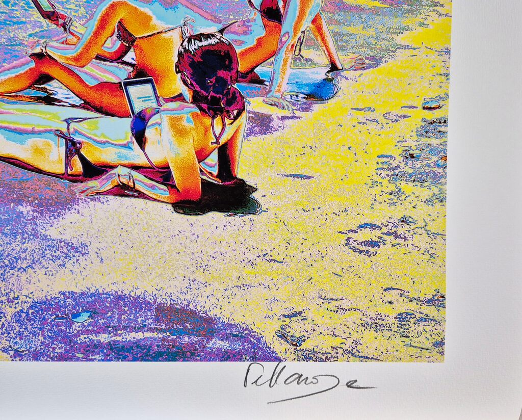 Filles à la plage by Pellarose, 2025 (view 2)