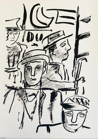 Dans le métro de Fernand Léger, 1960