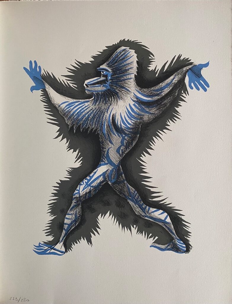 Singe Andalou de Jean Lurçat, 1948