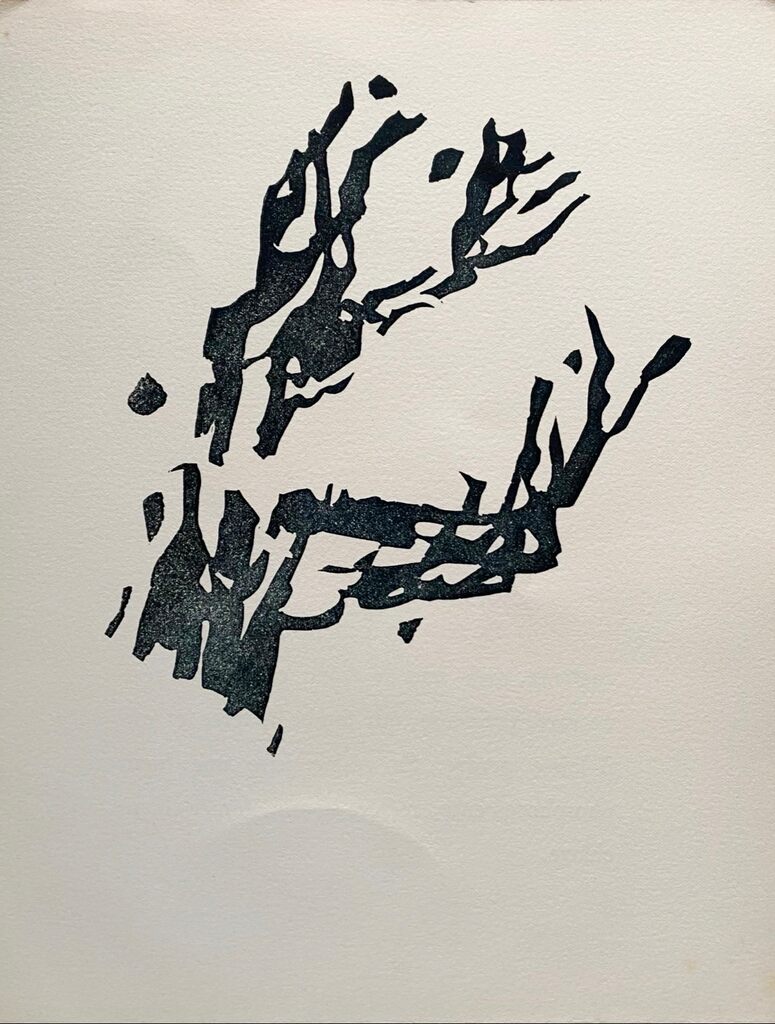 La dernière page I by Raoul Ubac, 1968