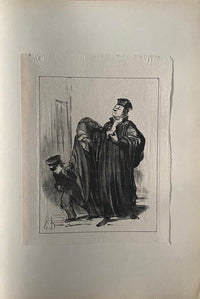 Court Scene by Honoré Daumier, 1918 (view 2)