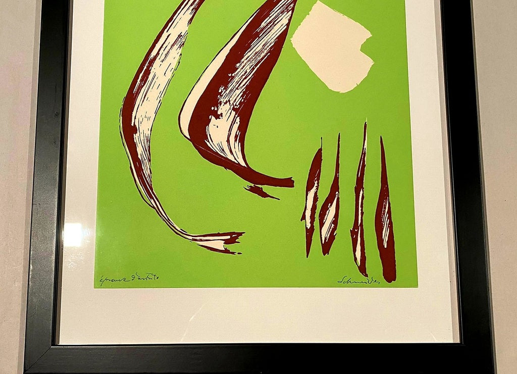 Composition de Gérard Schneider, 1974 (vue 2)