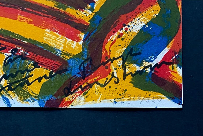 Carte de vœux by Bengt Lindström, c. 1980 (view 2)