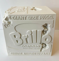 Eroded Brillo Box (White) de Daniel Arsham, 2020 (vue 2)