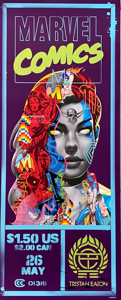 Mystique Cornerbox by Tristan Eaton, 2024