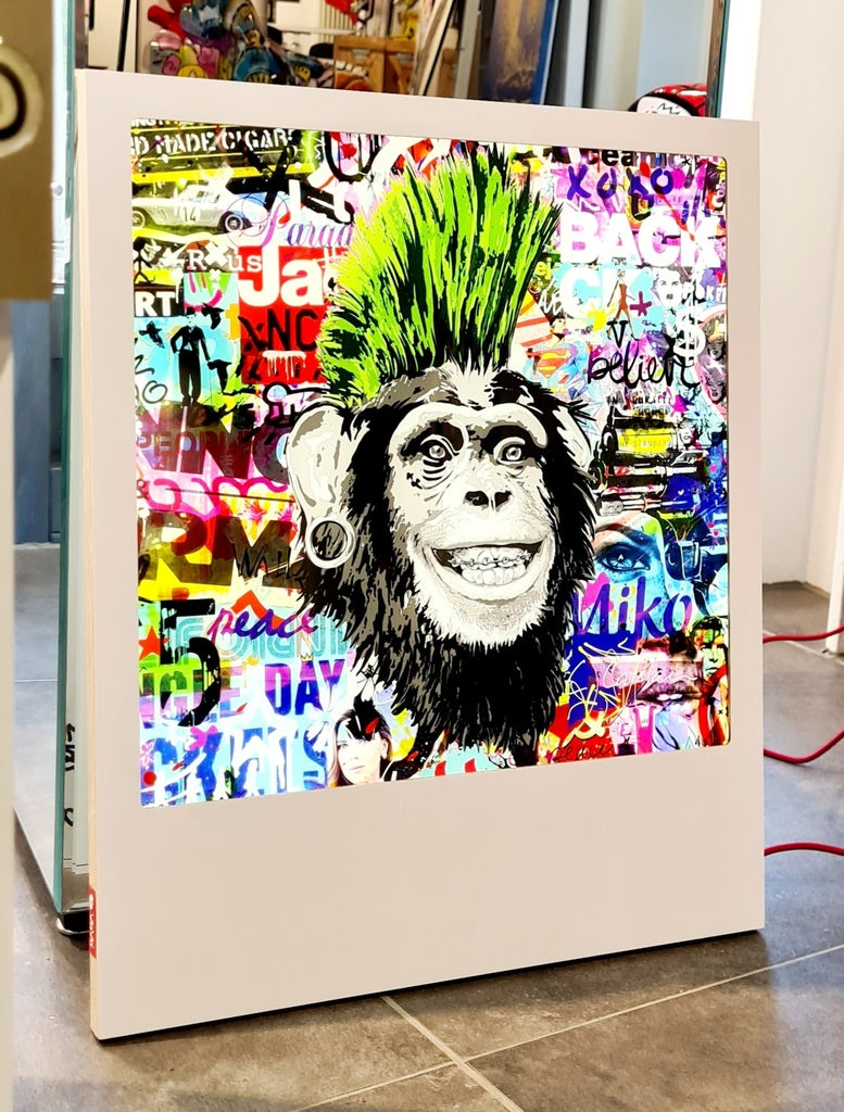 Crazy Green Monkey de Christophe Catelain, 2019 (vue 3)