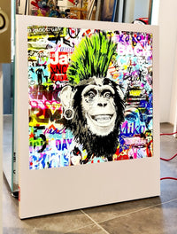 Crazy Green Monkey de Christophe Catelain, 2019 (vue 3)