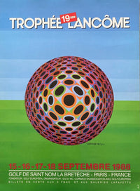 Trophée Lancôme by Victor Vasarely, 1988