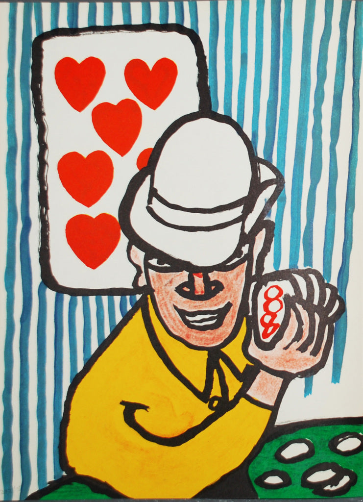 Joueur de cartes d'Alexander Calder, 1975